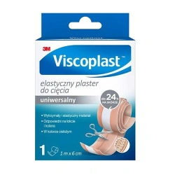 Viscoplast Elastyczny 1m x 6cm – elastyczny plaster do cięcia