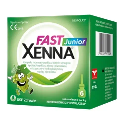 Xenna Fast Junior – mikrowlewki dla dzieci 6×5 g