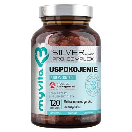 MyVita SILVER Uspokojenie 120 kapsułek