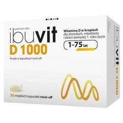 Ibuvit D 1000 30 kapsułek twist-off