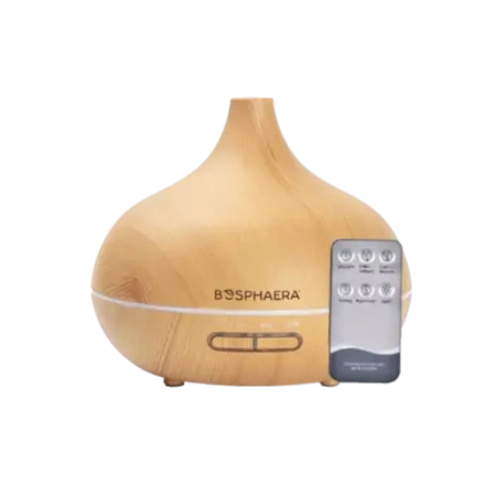 Bosphaera Dyfuzor ultradźwiękowy do olejków eterycznych Jasne Drewno