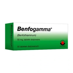 Benfogamma 50 mg 50 tabletek drażowanych
