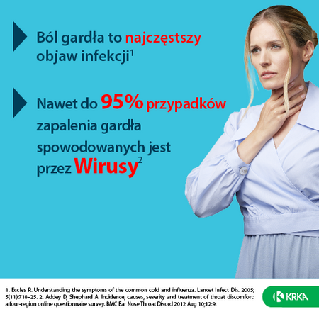 Septolete Ultra o smaku cytryny i miodu 16 pastylek do ssania