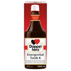 Doppelherz Energovital Tonik K 1000 ml – wspomaga czynność serca i układ krążenia