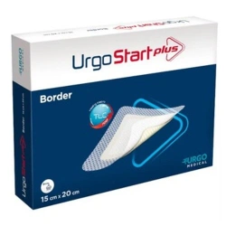 UrgoStart Plus Border 15cmx20cm x 1 sztuka – opatrunek przyspieszający gojenie ran