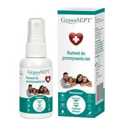 GranuSEPT Roztwór do przemywania ran 60 ml