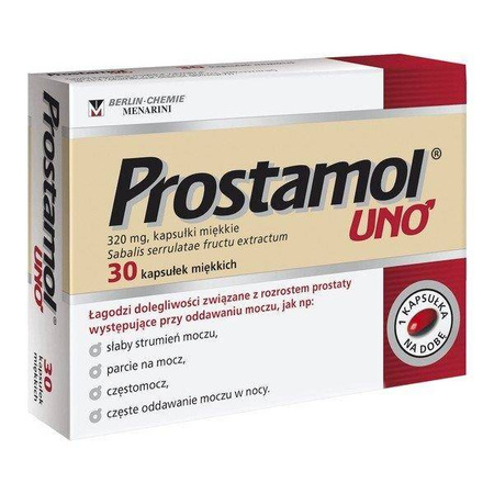 Prostamol uno 30 kapsułek