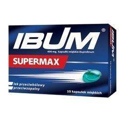 Ibum Supermax 600mg x 10 kaps.