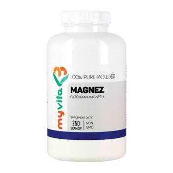 MyVita Magnez (cytrynian msgnezu)  proszek 250 g