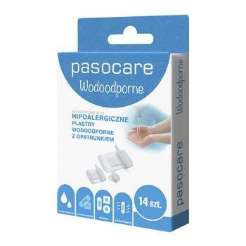 Plaster PASOCARE WODOODPORNE PLUS 14 sztuk