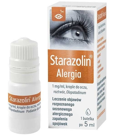 Starazolin Alergia krople do oczu 5 ml