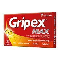Gripex Max 10 tabletek