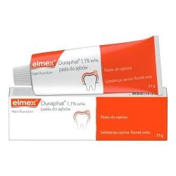 Elmex Duraphat 1,1% w/w, pasta do zębów 51 g