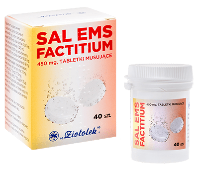 Sal Ems factitium x 40 tabl.