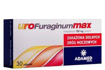 UroFuraginum Max 100mg x 30 tabl.