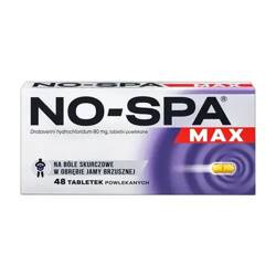 No-Spa MAX (No-Spa Forte) 80mg 48 tabletek