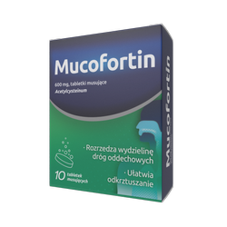Mucofortin 600 mg x 10 tabletek musujących