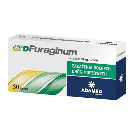 Urofuraginum 50mg x 30 tabl.