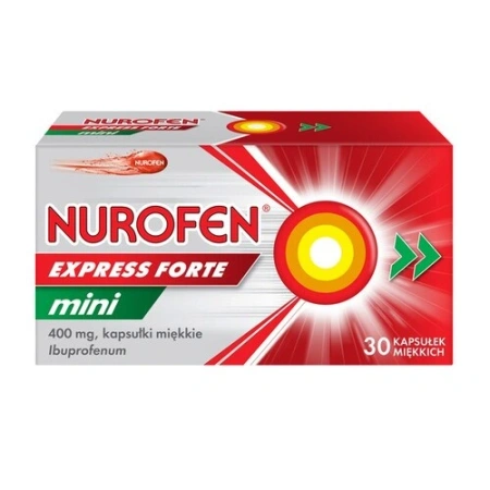 Nurofen Express Forte Mini 400 mg, 30 kapsułek miękkich