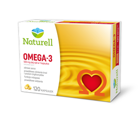 NATURELL Omega-3 500mg x 120 kaps.