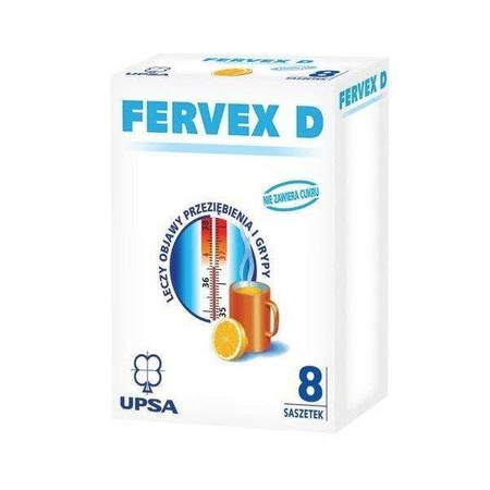 Fervex D gran. x 8 sasz.