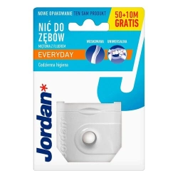 Nić dentystyczna JORDAN EVERYDAY 50 m+10 m