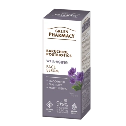 Green Pharmacy Bakuchiol + Postbiotyki Serum do twarzy – nawilżenie, ujędrnienie i redukcja zmarszczek 30 ml