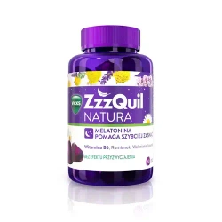 ZzzQuil Natura żelki o smaku owoców leśnych 60 sztuk