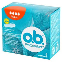 Tampony higieniczne O.B ProComfort Super x 8 szt.