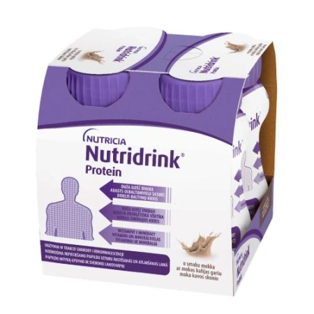 Nutridrink Protein mokka 4x125ml