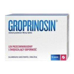 Groprinosin 50 tabletek