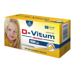 D-Vitum 1000j.m. 90 kapsułek twist-off