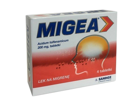 Migea 200mg 4 tabletki