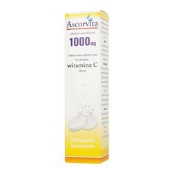 Ascorvita 1000mg x 20 tabl. mus.