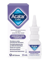Acatar Care aerozol do nosa 15 ml