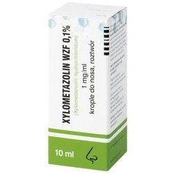 Xylometazolin WZF 0.1% krople 10 ml