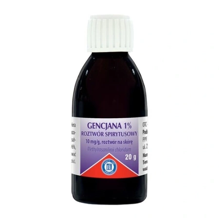 Gencjana spirytusowa 1% 20 g 