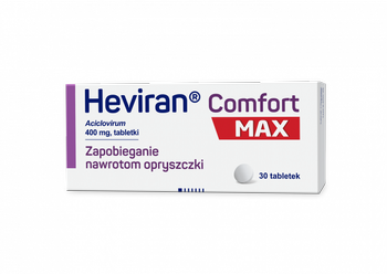 Heviran Comfort MAX 400mg x 30 tabl.