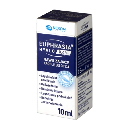 Euphrasia Hyalo 0,4% krople do oczu 10 ml