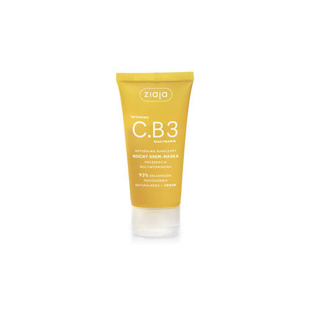 ZIAJA Witamina C.B3 Niacynamid nocny krem-maska 50 ml