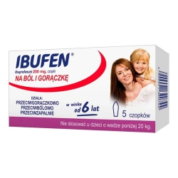 Ibufen 200 mg 5 czopków dododbytniczych