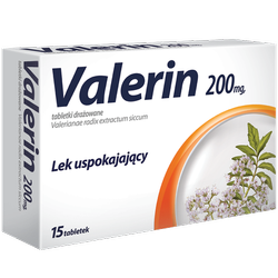 Valerin x 15 tabletek drażowych