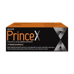 Princex 25 mg – 4 tabletki