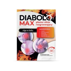 DIABOLO MAX plaster silnie rozgrzewający 1 sztuka – na bóle mięśni, stawów i kręgosłupa