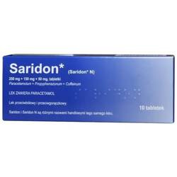 Saridon x 20 tabletek (import równoległy Delfarma)