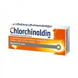 Chlorchinaldin VP x 20 tabl. do ssania