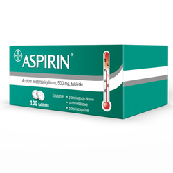 Aspirin 500mg x 100 tabl.