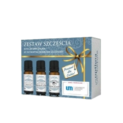 OPTIMA NATURA Zestaw szczęścia - 3 olejki eteryczne po 10 ml (miętowy, pomarańczowy, złodziei)