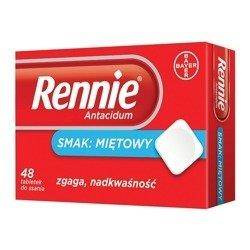 Rennie Antacidum 48 tabletek
