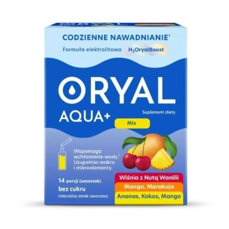 Oryal Aqua+ Mix smaków 14 saszetek